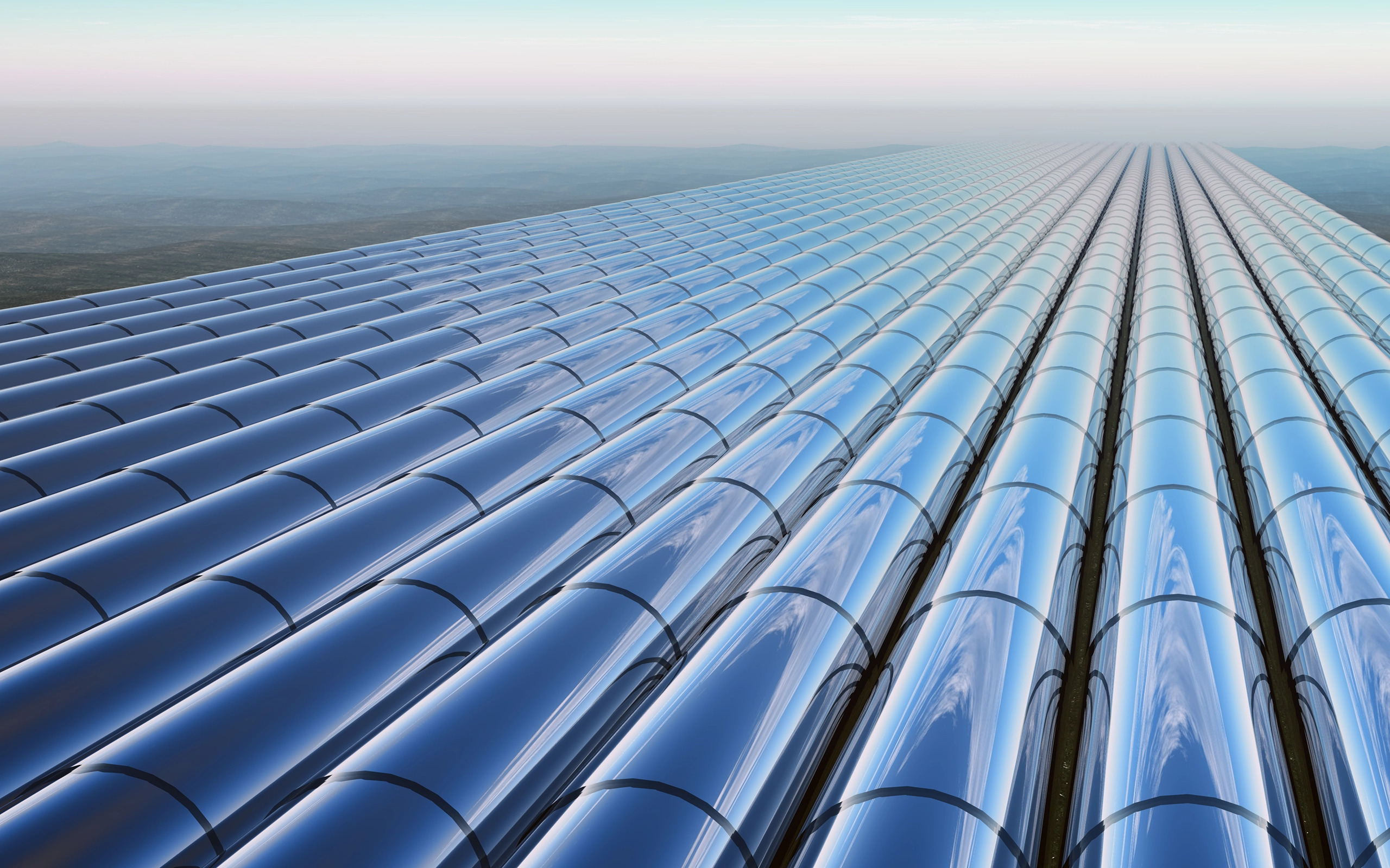 Modern data center server corridors representing evolving infrastructure landscape